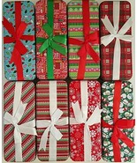 Christmas Holiday Candy Tins Nesting Metal Gift Boxes Set C Select Desig... - £2.33 GBP+