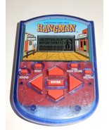 Milton Bradley 1995 Electronic Handheld Hangman Pocket Sized Game - $167.57 MXN