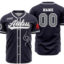 Anime Shirt Custom Baseball Jersey Anbu Naruto Gift Birthday Shirt for K... - £15.94 GBP+