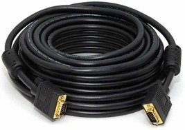 VGA Male to Male Monitor Projector Cable CL2 - 50 ft. - £31.34 GBP