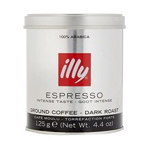 illy Dark Ground Espresso Coffee 125 g  - $10.00