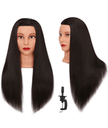 Cosmetology Mannequin Head Manikin Training Head 26-28&#39;&#39; Synthetic Fiber... - $451.40 MXN