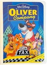 Vintage McDonald&#39;s Happy Meal Toy Disney &quot;Oliver and Company&quot; VHS Masterpiece - £7.96 GBP