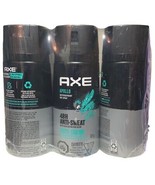 3 Pack Axe Apollo Antiperspirant Dry Spray 48H Anti Sweat 3.8oz 107g NEW - €38,21 EUR