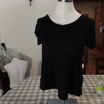 Black Medium Active Basics T-Shirt, Workout Tee, Gym Shirt, Fitness Top - $6.93