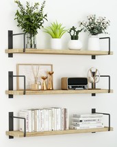 Floating Shelves, 24 Inches Easy To Install Wall Mounted Shelves, Wall, ... - $46.99