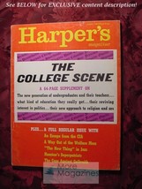 Harper&#39;s October 1961 Wallace Stegner Willie Morris William Eastlake - £11.53 GBP