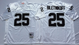 #25 Fred Biletnikoff White Jersey - $45.00