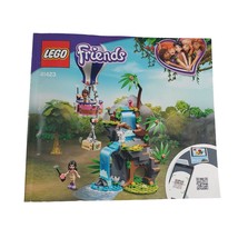 41423 Friends Tiger Hot Air Balloon Jungle Rescue Book LEGO Manual Instr... - £11.02 GBP