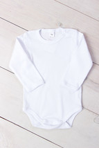 Infant Girls’ Ribbed Bodysuit – Long Sleeves &amp; Snap Closures, Any season... - $14.62+