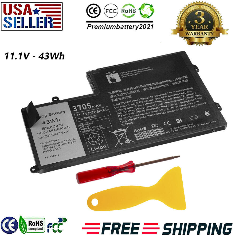 Trhff Battery For Dell Inspiron 15-5547 Latitude 3450 3550 P39F 1V2F6 N5447 43Wh - £37.91 GBP