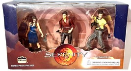 Serenity Deluxe 3-Piece Pvc Set - River, Mal, Jayne Figures - $58.99