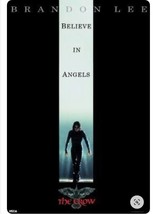 Vintage The Crow Believe in Angels 1994 Movie Poster Brandon Lee 22” x 34” - £18.04 GBP