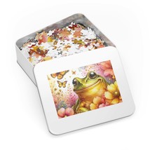 Jigsaw Puzzle in Tin, Frog, Personalised/Non-Personalised, awd-410 (30, 110, 252 - £28.22 GBP+