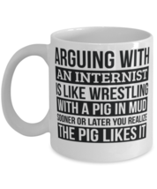 Interior designer Mug, Like Arguing With A Pig in Mud Interior designer Gifts  - £12.02 GBP