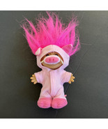 Vintage RUSS 5&quot; Troll Doll In Pig Costume - $272.35 CAD