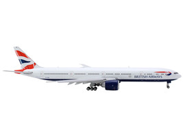 Boeing 777-300ER Commercial Aircraft w Flaps Down British Airways G-STBH White w - £59.40 GBP