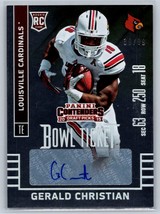 2015 Panini Contenders Draft Picks #187 Gerald Christian Bowl Ticket - £4.78 GBP