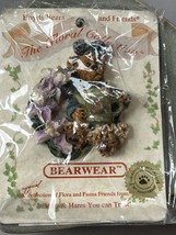 Boyds Bears &amp; Friends The Floral Collection Gardening Bear w Sprinkler &amp; Purple - £7.58 GBP