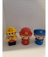 Mega Bloks Figures People Firefighters Policeman Bag 1 - $20.37 CAD