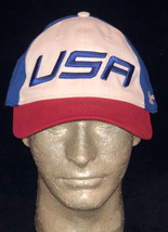 2013 Under Armour USA Hat Flex Fitted Fits Like An XL Very Good Condition - £19.46 GBP
