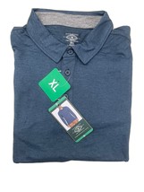 G.H Bass Performance Polo Long sleeve shirt Quick Dry ,  Navy ,  UPF-50 ... - £15.52 GBP