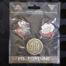 Skullgirls Ms. Fortune Limited Edition Enamel Pin Set x/355 - $149.99