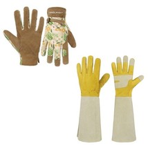 HANDLANDY Bundle - 2 Pairs of Gardening Gloves for Women, Thorn Proof Lo... - $2,308.57 MXN