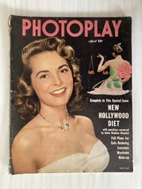 Photoplay - April 1950 - Evelyn Keyes, Kirk Douglas, Ann Blyth, Alan Ladd &amp; More - £3.18 GBP