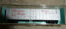 Atlas N Scale Silver Canadian Pacific 50&#39; Mechanical Reefer Car 3242 MIB - £16.56 GBP