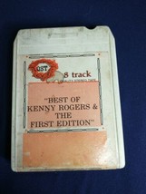 Best Of Kenny Rogers &amp; The First Edition 8 Track Cartridge - £2.36 GBP