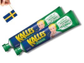 2 Tubes Kalles Kaviar Vegan 150g (5.29 oz.), Swedish Kalles Kaviar Light... - $16.03