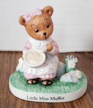 Little Miss Muffet Nursery Rhyme Porcelain Figurine Bronson Collectibles  1994 - £6.30 GBP