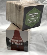 250 (2x 125) New Meiomi Wine Champion of Flavor Cardboard Drink Coasters 3.5&quot; - £19.94 GBP