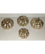 4 Antique Cambodian Betel Box Silver Pumpkin - $1,837.67 MXN