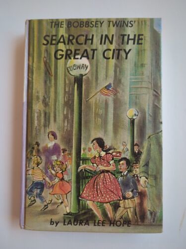 Primary image for The Bobbsey Twins' Search in the Great City #9 Vintage HC Book Laura Hope 1960