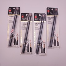 LOT OF 4 Revlon Colorstay Brow Shape and Glow 250 SOFT BLACK - €12,70 EUR