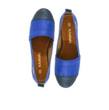 New in Box 10M Kannas Seregeti  Shoes Leather Upper Espadrilles  Midnight Blue - £29.31 GBP