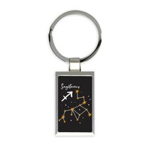 Sagittarius Constellation : Gift Keychain Zodiac Sign Horoscope Astrolog... - £6.28 GBP