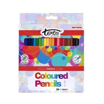 Texta Coloured Pencil (24pk) - £32.22 GBP