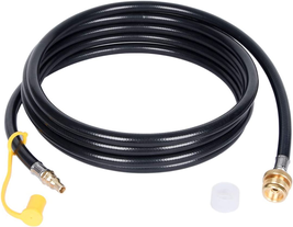 12FT Quick Connect Propane Hose for RV to Grill,1/4&quot; Female Quick Disconnect for - £27.36 GBP