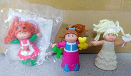 Lot of 3 Vintage Cabbage Patch Dolls Kids McDonalds Happy Meal Toys - £3.72 GBP