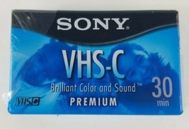 Sony VHS C 30 min SP or 90 min EP Camcorder Blank Tape New Premium - £6.71 GBP