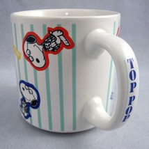 Peanuts Snoopy Top Pop Coffee Mug Father Dad Gift United Feature Syndicate 1958 - £15.52 GBP