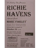 Richie Havens Poster Concerto Denver - $8.99