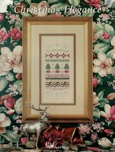 JUST NAN Christmas Elegance CROSS STITCH CHART &amp; Embellishment Pack JN79 - $14.59