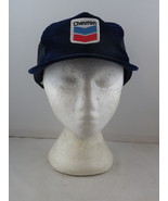Vintage Patched Corduroy Trucker Hat - Chevron Gas Stations - Adult Snap... - $66.98 CAD