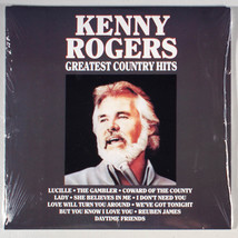 Kenny Rogers - Greatest Country Hits (2020) [SEALED] Vinyl LP • Best of, Gambler - £51.54 GBP