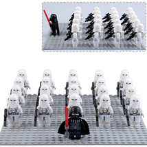 21pcs Snowtroopers Army Soliders Custom Star Wars Minifigures Toys - £20.99 GBP
