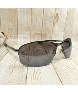 Blue Planet Gloss Black Metal Half-Rim Sunglasses - BP1010 - $30.46 CAD